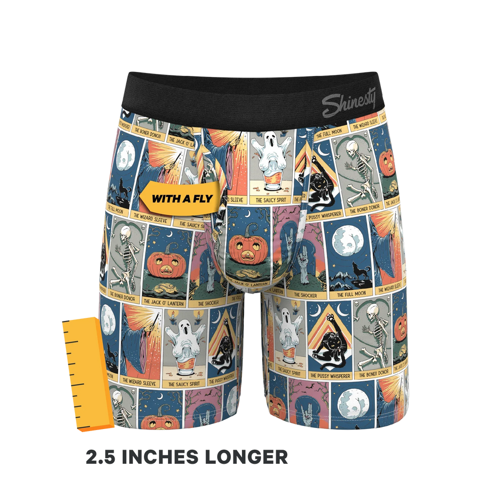 The Taboo | Tarot Cards Long Leg Ball Hammock® Pouch Underwear With Fly - Shinesty - Flyclothing LLC