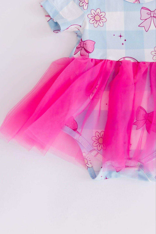 SALE Take Me Out to the Bow Game Tutu Bodysuit - Mila & Rose ® - Flyclothing LLC