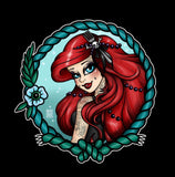 Black Market Art Company Tattooed Ariel II Print - Black Market Art Company - Flyclothing LLC