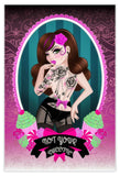 Black Market Art Company Tattooed Sweetie Print - Black Market Art Company - Flyclothing LLC