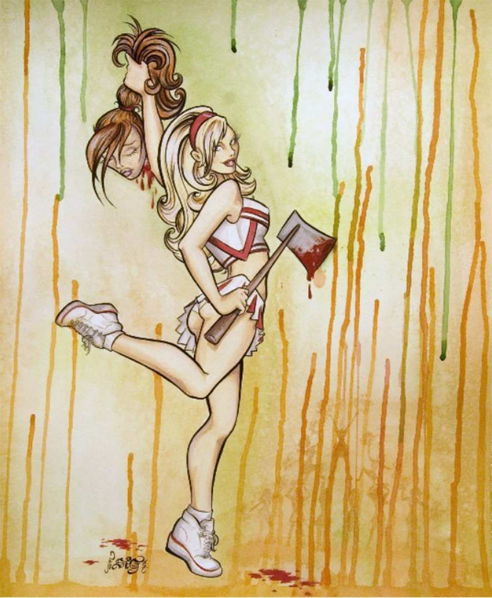 Black Market Art Company Team Captain Print - Black Market Art Company - Flyclothing LLC