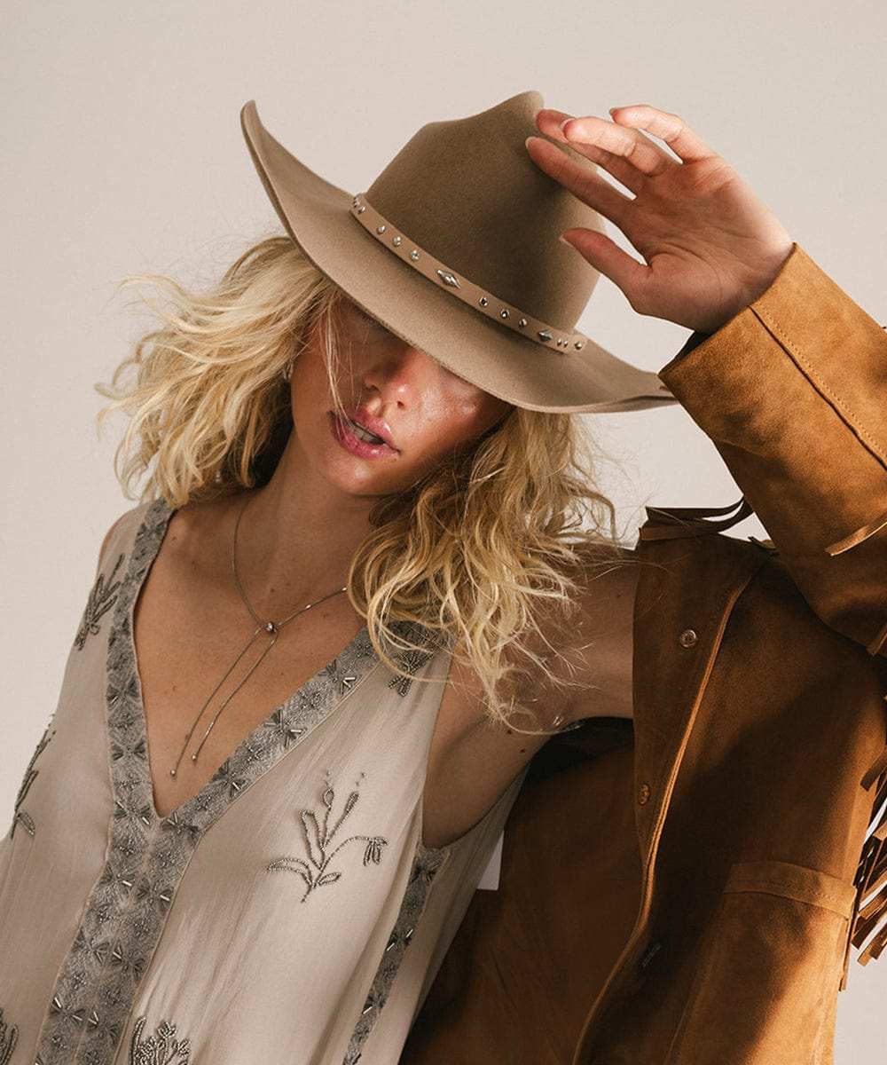 Teddy Cattleman Cowboy Hat - GIGI PIP - Flyclothing LLC