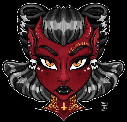 Black Market Art Company Temptress Print - Black Market Art Company - Flyclothing LLC