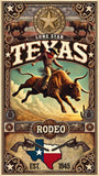 Black Market Art Company Texas Rodeo Poster & Art Print / Wall Art / Western Decor Print - Black Market Art Company - Flyclothing LLC