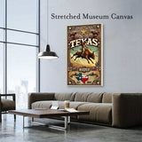 Black Market Art Company Texas Rodeo Poster & Art Print / Wall Art / Western Decor Print - Black Market Art Company - Flyclothing LLC
