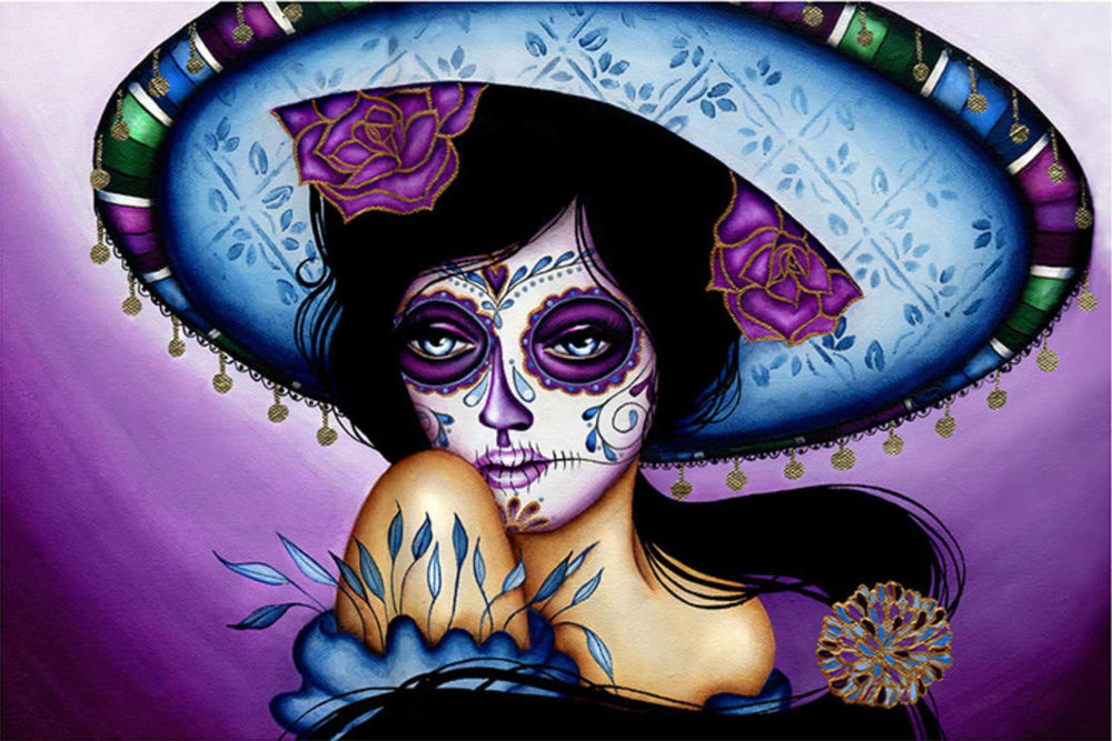 Black Market Art Company The Blue Sombrero Print - Black Market Art Company - Flyclothing LLC