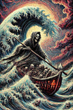 Black Market Art Company THE BOATMAN & Fantasy Art Prints Print - Black Market Art Company - Flyclothing LLC