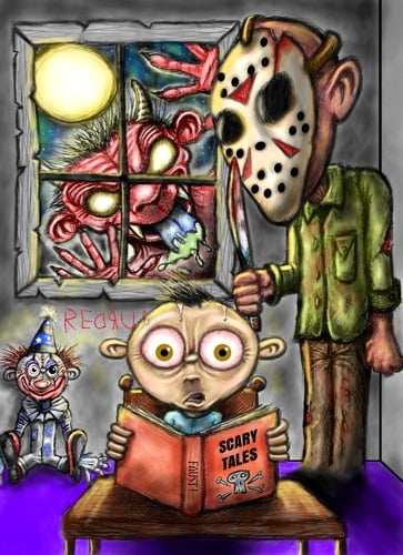 Black Market Art Company The Creeps Print - Black Market Art Company - Flyclothing LLC