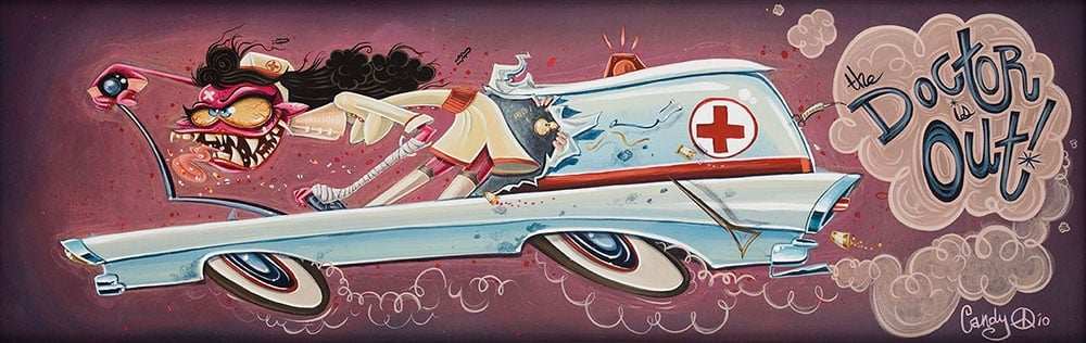 Black Market Art Company The Doctor Is Out Print - Black Market Art Company - Flyclothing LLC