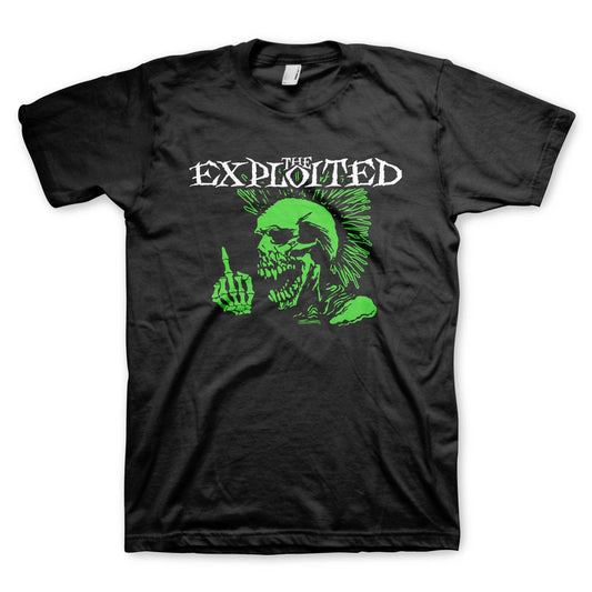 The Exploited Middle Finger T-Shirt - The Exploited - Flyclothing LLC