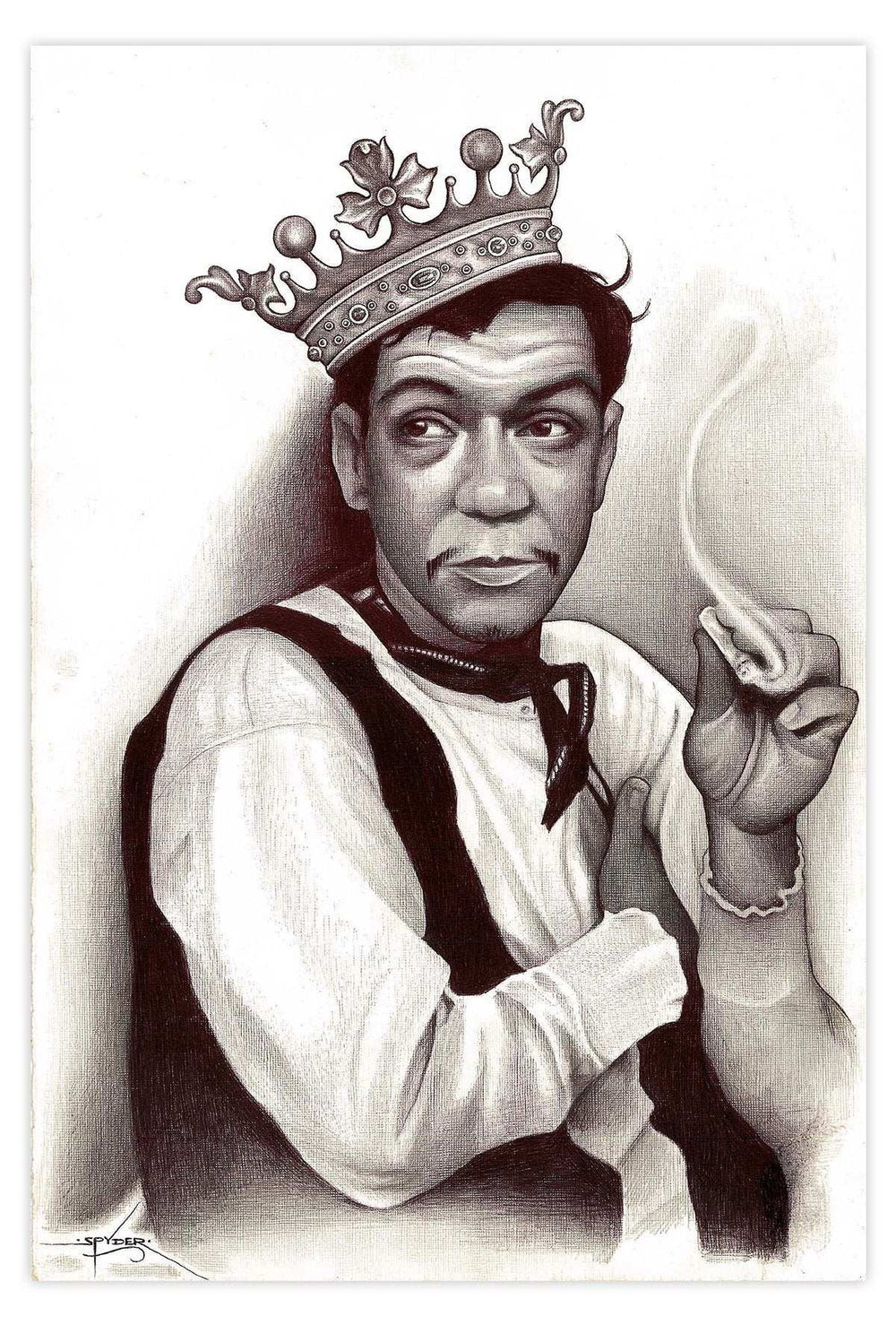 Black Market Art Company The King of Comedy Print - Black Market Art Company - Flyclothing LLC