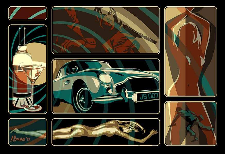 Black Market Art Company The Spy Print - Black Market Art Company - Flyclothing LLC