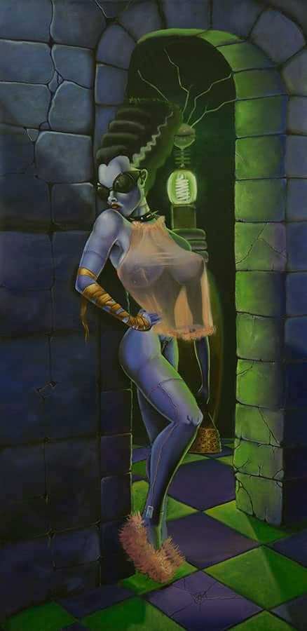 Black Market Art Company The Bride Print - Black Market Art Company - Flyclothing LLC