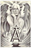 Black Market Art Company The City of Angels Print - Black Market Art Company - Flyclothing LLC