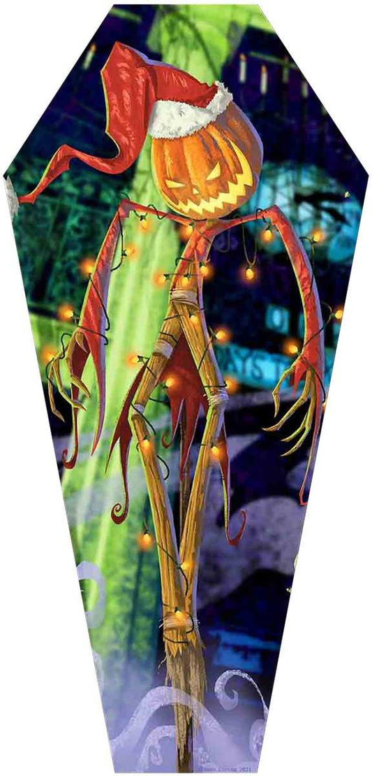 Black Market Art Company The Jack O Lantern & Stretched Canvas Coffin Print - Black Market Art Company - Flyclothing LLC