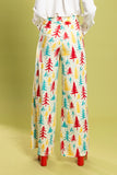 The Pine Tree Playgirl | Retro Christmas Trees Women's Suit Pants - Shinesty - Flyclothing LLC