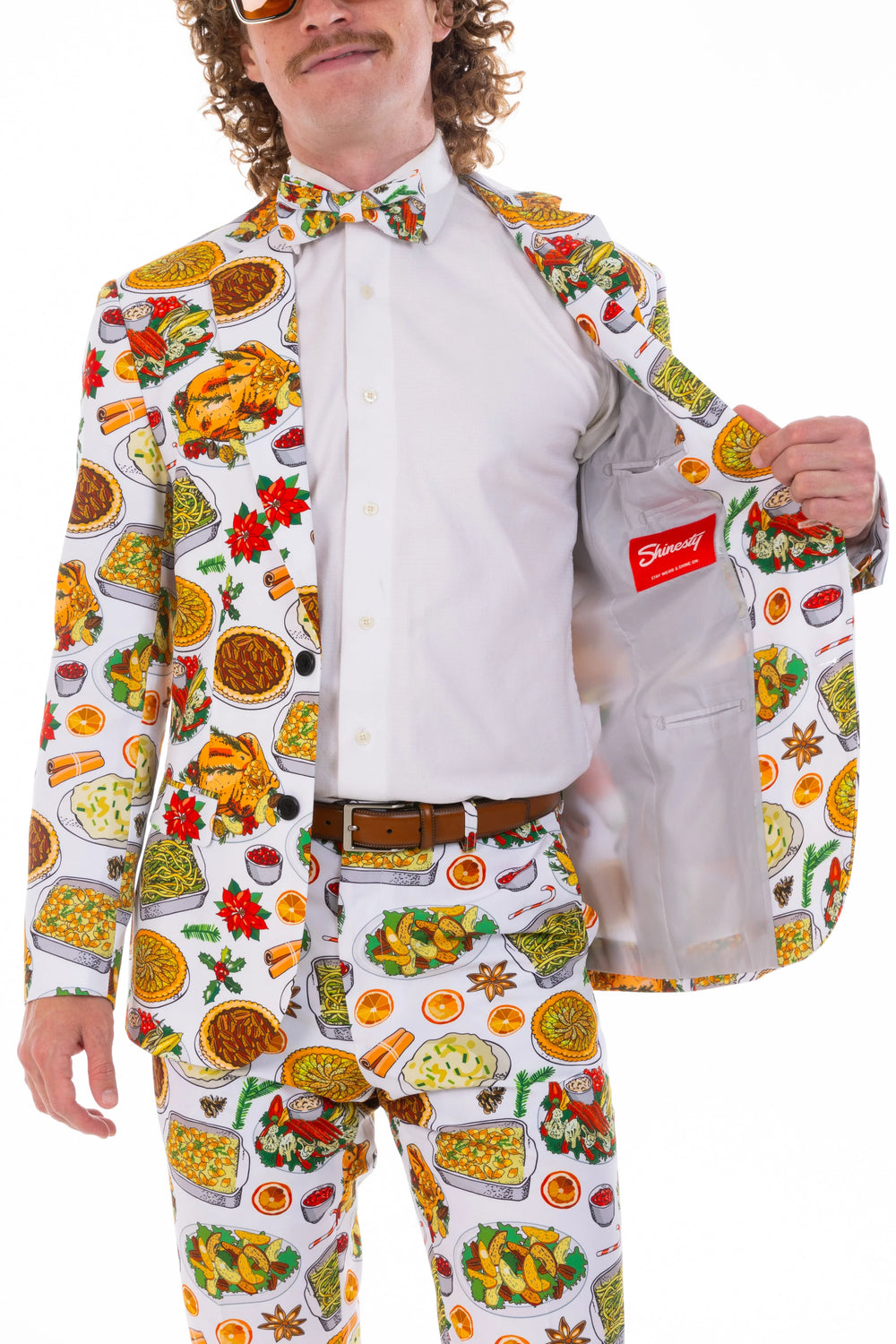 The Spread | White Thanksgiving Suit - Shinesty - Flyclothing LLC