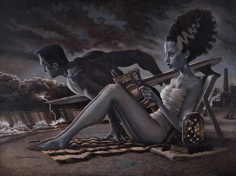 Black Market Art Company The Bathers Print - Black Market Art Company - Flyclothing LLC