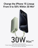 Anker Nano Power Bank (30W, Built-In USB-C Cable)