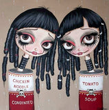Black Market Art Company Tin Can Girls Print - Black Market Art Company - Flyclothing LLC
