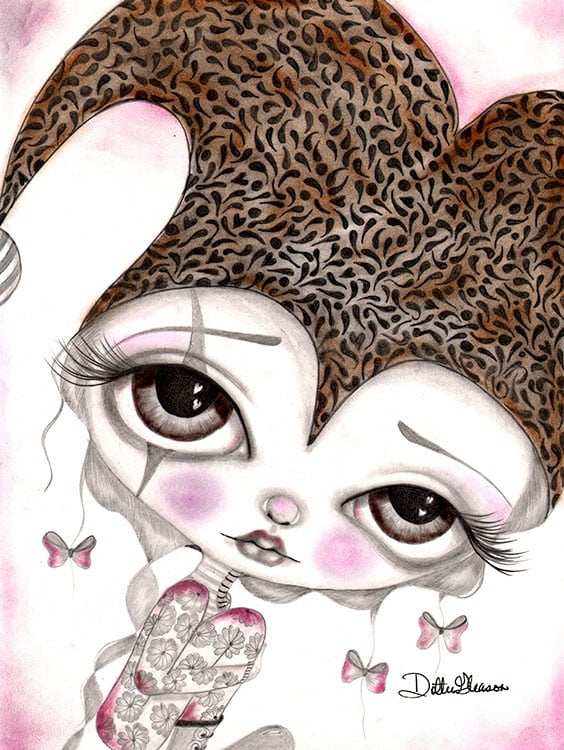 Black Market Art Company Tiny Alice Print - Black Market Art Company - Flyclothing LLC