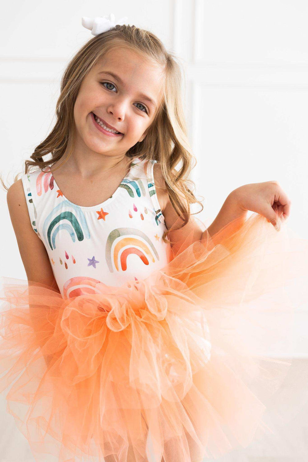 Tonal Rainbow Tank Tutu Leotard - Mila & Rose ® - Flyclothing LLC