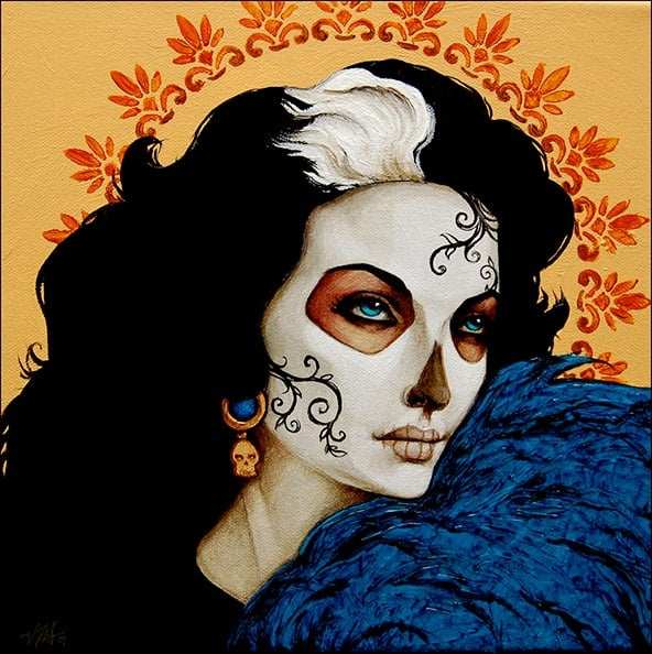 Black Market Art Company Tongolele Print - Black Market Art Company - Flyclothing LLC