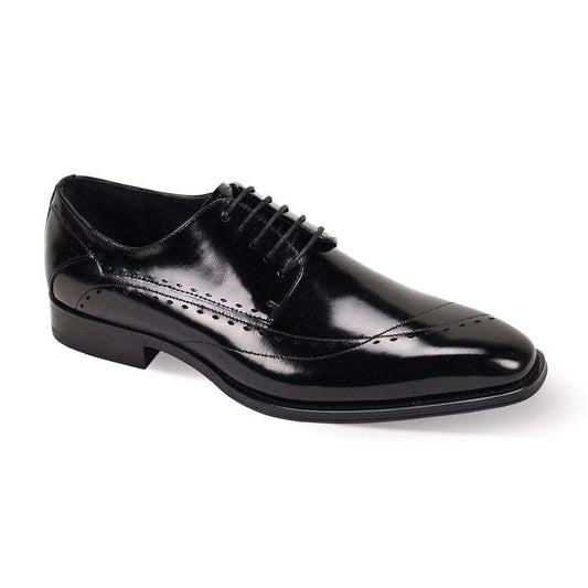 Giovanni Triston Black Mens Dress Shoe - Giovanni - Flyclothing LLC