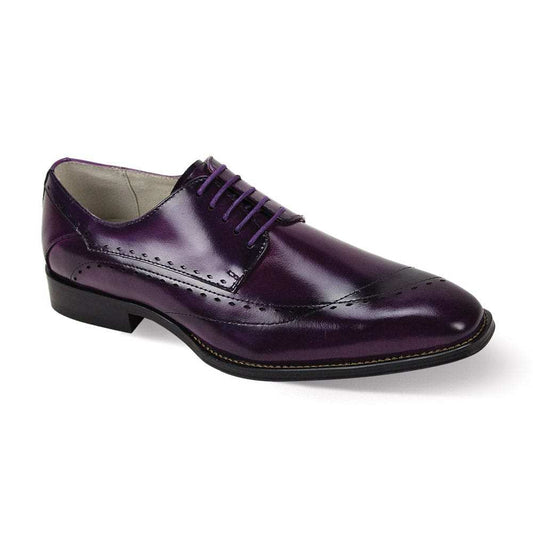 Giovanni Triston Purple Mens Dress Shoe - Giovanni - Flyclothing LLC