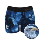 The Eagle Eye | Truck Stop Classic Women’s Boxers - Shinesty - Flyclothing LLC