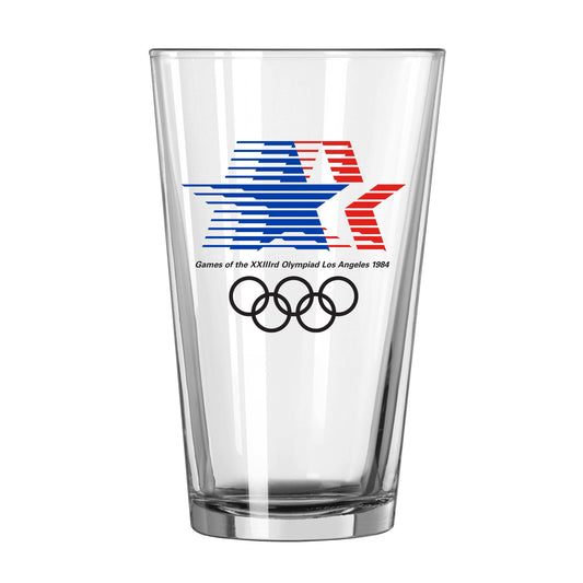 USOPC Team USA LA84 Moving Stars Pint Glass - Logo Brands - Flyclothing LLC