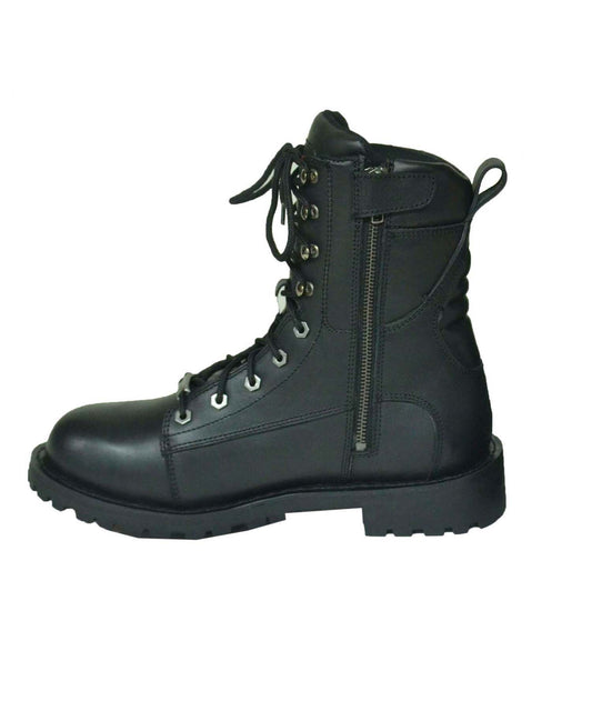 Unik Leather Mens Premium Leather Boots CowHide 10002 M