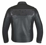 Phantom - Mens Premium Leather Jacket - Unik Just for Bikers - Flyclothing LLC