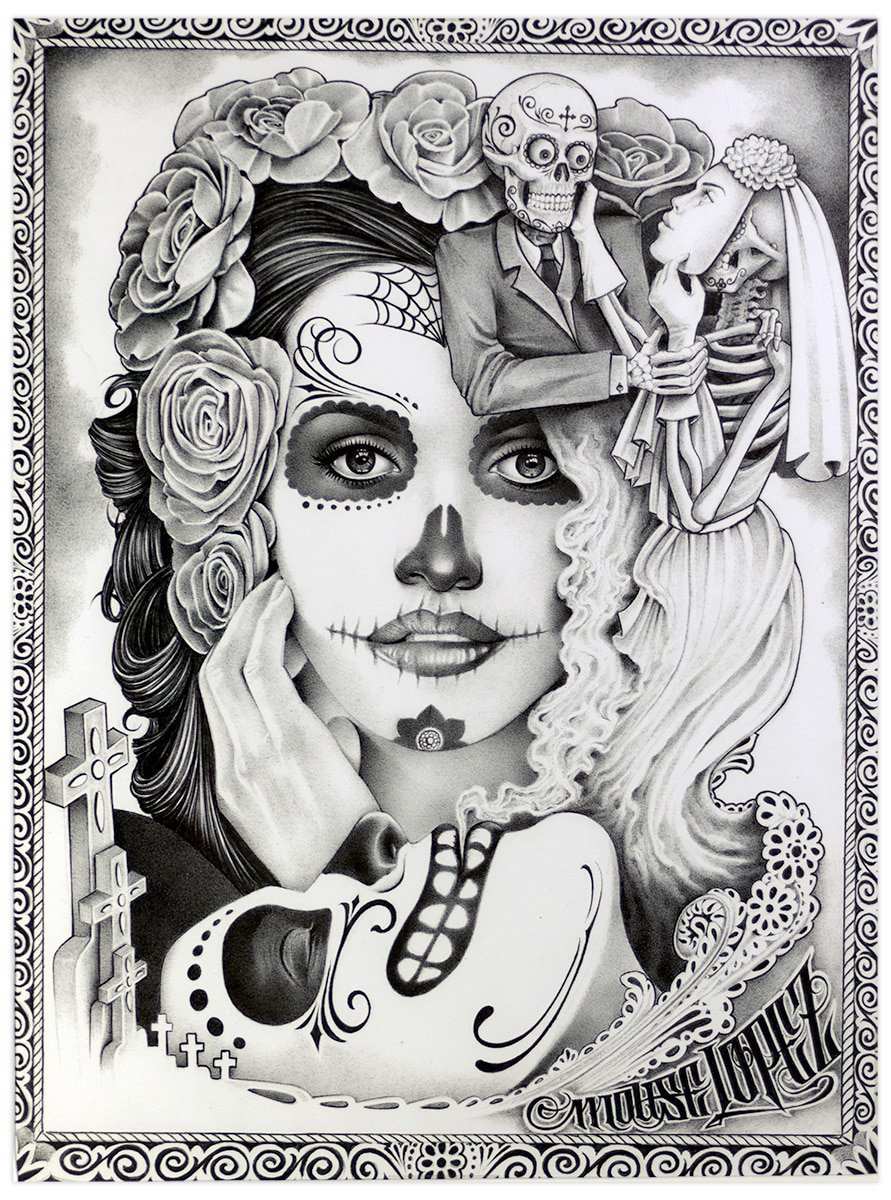 Black Market Art Company Until Death Print - Black Market Art Company - Flyclothing LLC