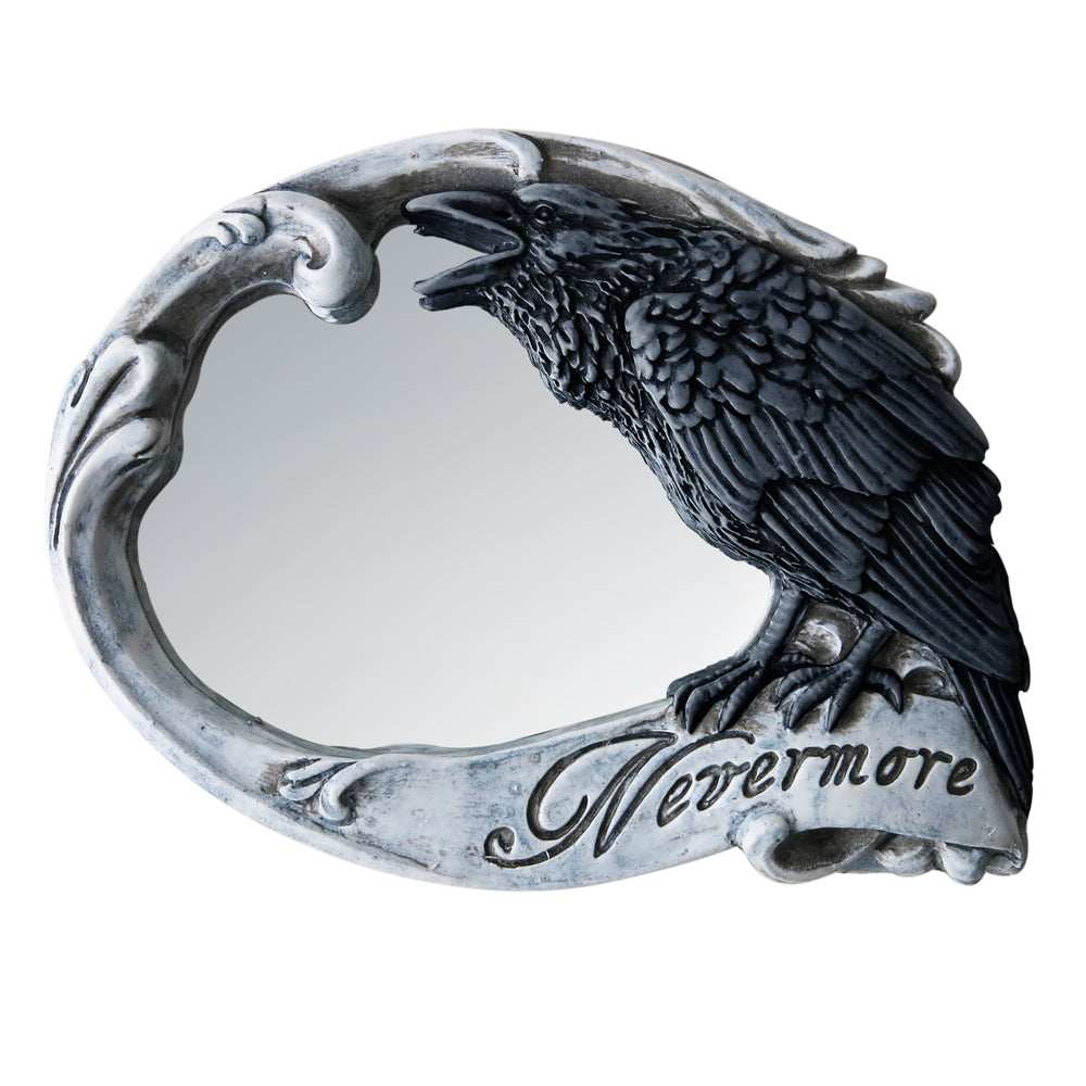 The Vault Nevermore Compact Mirror - Alchemy Gothic - Flyclothing LLC
