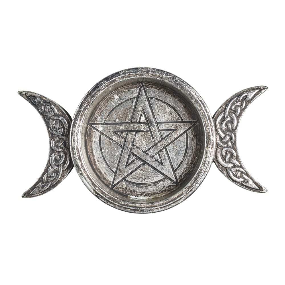 Alchemy Gothic Triple Moon Trinket Dish - Alchemy Gothic - Flyclothing LLC
