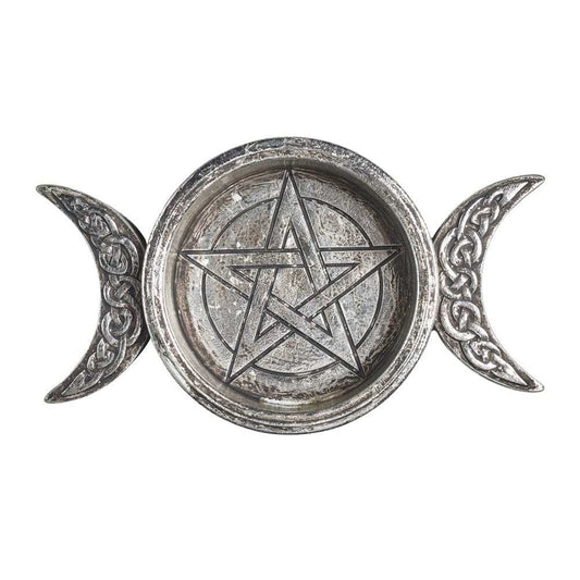 Alchemy Gothic Triple Moon Trinket Dish - Alchemy Gothic - Flyclothing LLC