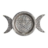 Alchemy Gothic Triple Moon Trinket Dish - Alchemy Gothic - Flyclothing LLC