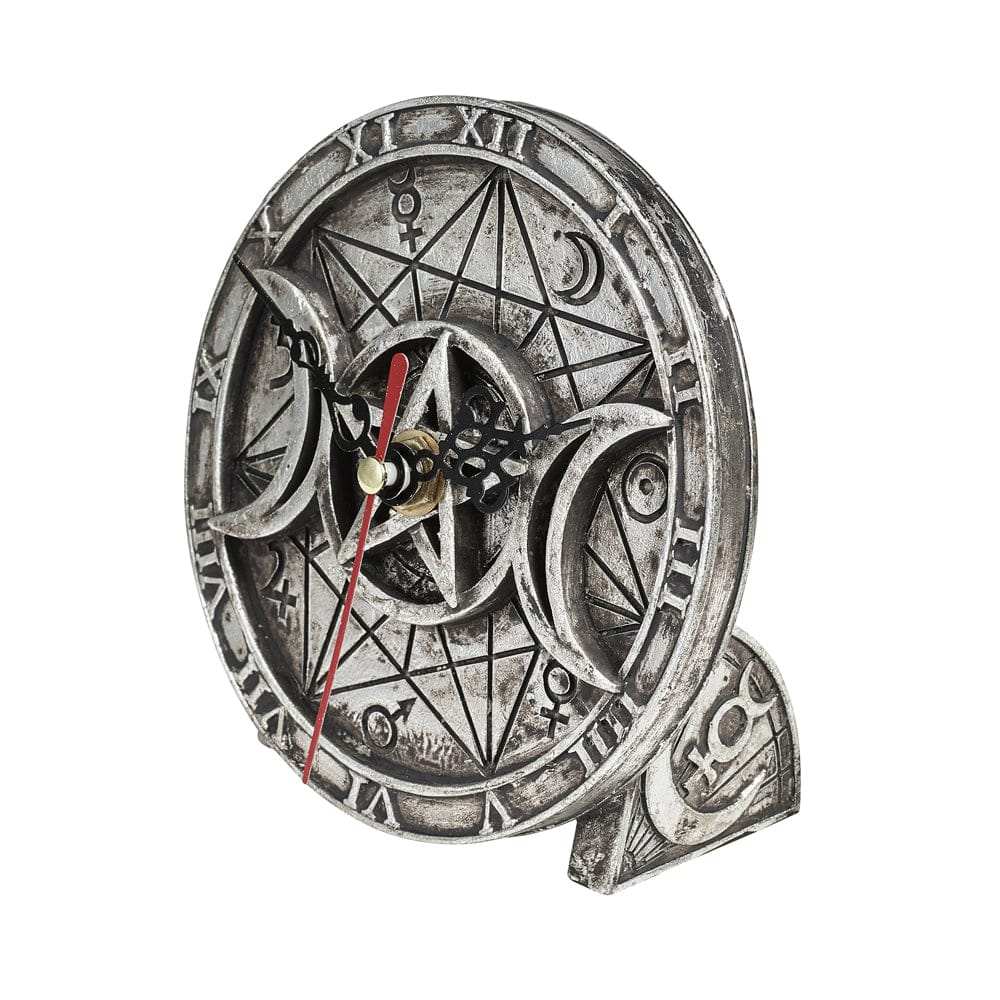 Alchemy Gothic Wiccan Desk Clock - Alchemy Gothic - Flyclothing LLC