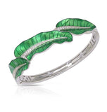 Lily Leaf Bangle - Belle Étoile Jewelry - Flyclothing LLC