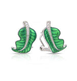 Lily Leaf Earrings - Belle Étoile Jewelry - Flyclothing LLC