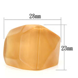 VL094 - Resin Ring with No Stone - Alamode - Flyclothing LLC