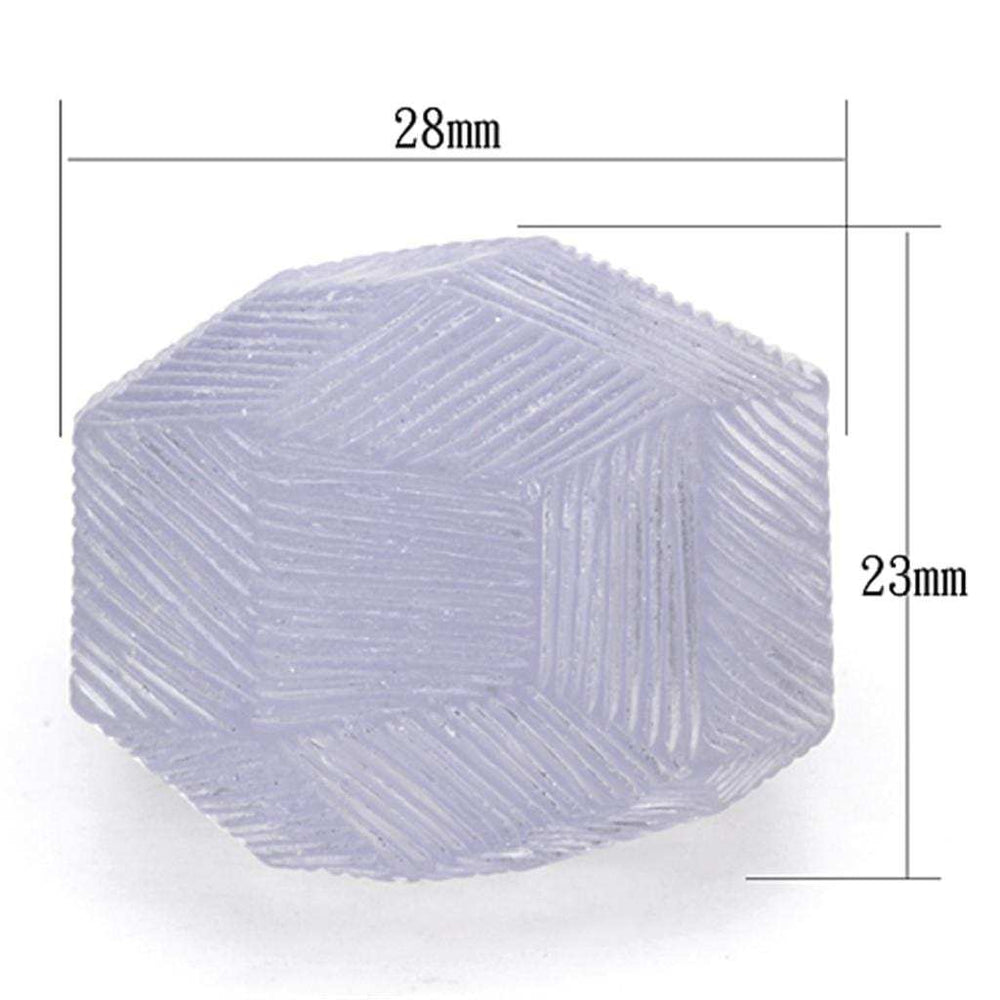 VL104 - Resin Ring with No Stone - Alamode - Flyclothing LLC