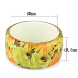 VL123 - Resin Bangle with No Stone - Alamode - Flyclothing LLC