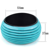 VL128 - Resin Bangle with No Stone - Alamode - Flyclothing LLC