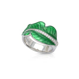 Lily Leaf Ring - Belle Étoile Jewelry - Flyclothing LLC