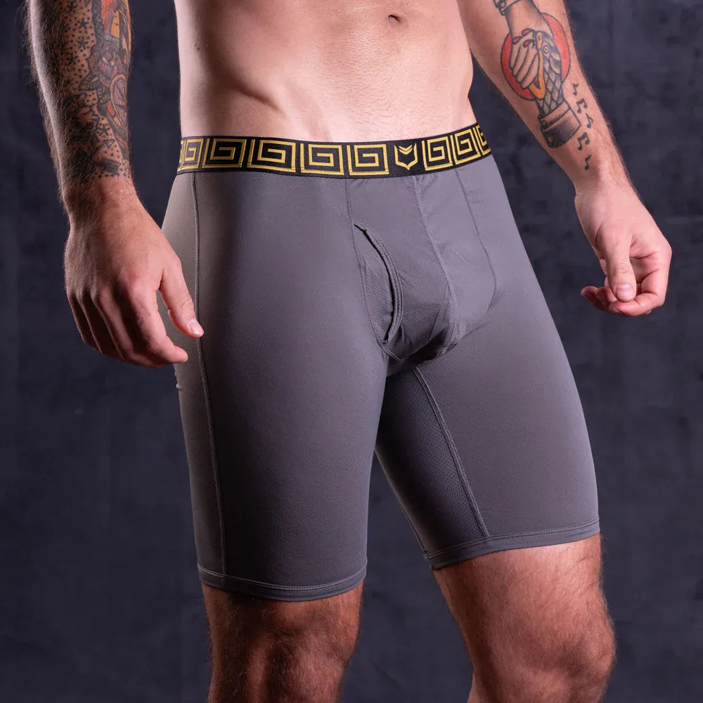 SHEATH V AirFlow 8" Sports Performance Boxer Brief - SHEATH UNDERWEAR - Flyclothing LLC