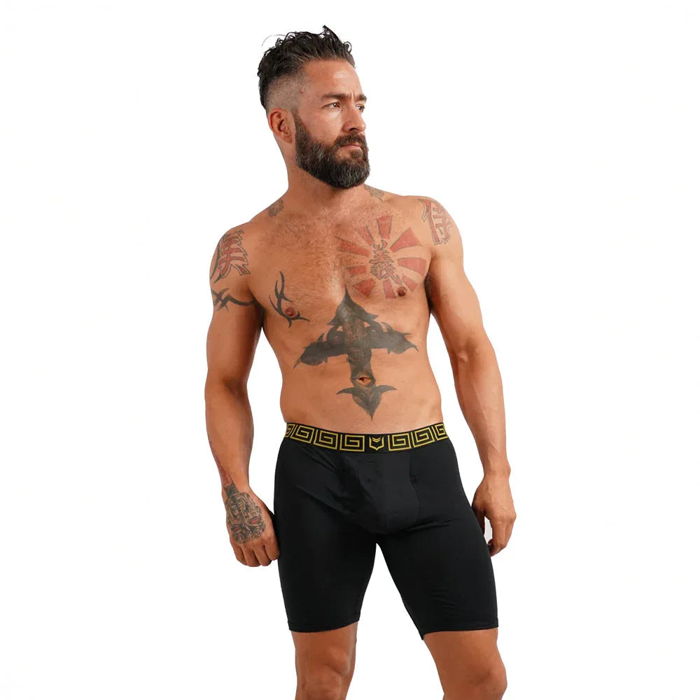 SHEATH V Men's 8" Sports Performance Boxer Brief - SHEATH UNDERWEAR - Flyclothing LLC
