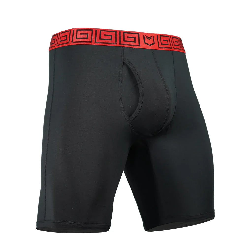 SHEATH V Men's 8" Sports Performance Boxer Brief - SHEATH UNDERWEAR - Flyclothing LLC