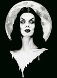 Black Market Art Company Vampira Dark Goddess Of Horror Print - Black Market Art Company - Flyclothing LLC